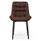 Стул «Бостон», обивка velutto 24, цвет шоколад - Фото 3