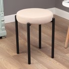 Табурет "Оливия" Velutto 07, бежевый - Фото 5