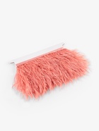 Перья страуса декоративные, на ленте, 8-10 см, 5±0.5 м, тёмно-бежевые - Фото 2