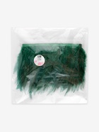 Перья петуха декоративные, на ленте, 10-15 см, 5±0.5 м, тёмно-зелёные - Фото 5