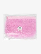 Перья страуса декоративные, на ленте, 8-10 см, 5±0.5 м, светло-сиреневые - Фото 5