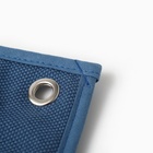 Прихватка Этель Freedom 17х17см.,цвет синий, лён 56%, хлопок 44% 405 г/м2 (комплект 2 шт) - фото 25354255