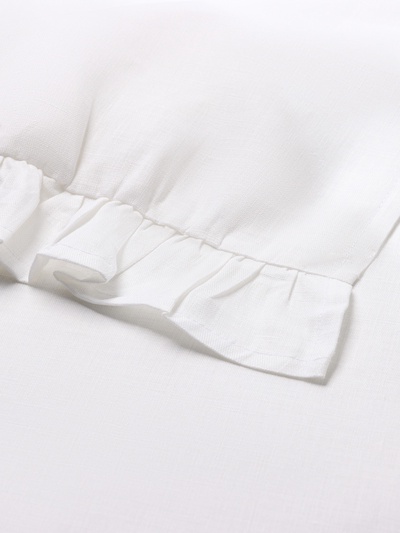 Дорожка на стол «Этель» Ivory, 40×150 см, 100% лён 170 г/м²