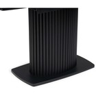 Керамический стол Фестер черный мрамор/черный металл, черный 80x140(180)x76 см - Фото 8