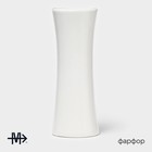 Ваза для цветов Magistro «Бланш», 7.7×18.5 см, фарфор, белая - Фото 2