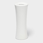 Ваза для цветов Magistro «Бланш», 7.7×18.5 см, фарфор, белая - Фото 4