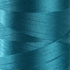 Нить атласная для вышивания, 120D/2, 700 м, синяя №640 - Фото 2