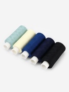 Нитки «Звёздная ночь», 40/2, 200 м, набор 5 шт., разноцветные - Фото 2