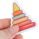 Пазлы для ванны Крошка Я «Малыши и их игрушки», EVA, 6 пазлов, 12 деталей - Фото 4