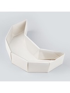 Коробка для кондитерских изделий «Белая», 15 х 22 х 6 см (5 шт) - фото 808020177