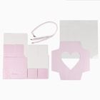 Коробка для цветов с фигурным вкладышем и PVC крышкой «Love», 23.5 х 23.5 х 15 см 10400546 - фото 16318522