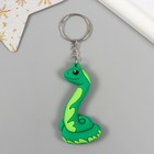 Брелок резина "Змейка с пятнышками" МИКС 6,5х3,5 см (комплект 12 шт) - фото 25298043