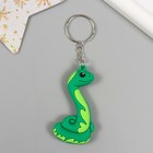 Брелок резина "Змейка с пятнышками" МИКС 6,5х3,5 см (комплект 12 шт) - фото 25298045