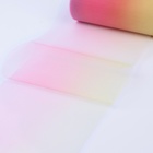 Фатин, 15 см, 11 ± 1 г/кв.м, 23 ± 1 м, цвет розово-жёлтый градиент №1 - фото 25298149