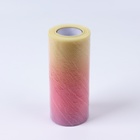 Фатин, 15 см, 11 ± 1 г/кв.м, 23 ± 1 м, цвет розово-жёлтый градиент №1 - фото 25298150