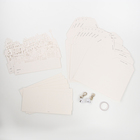 Декор своими руками «Новогодняя ночь», 6 домиков из бумаги - Фото 8