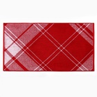 Полотенце махровое «Этель Клетка», 50×90 см, хлопок 100%, красное - Фото 5