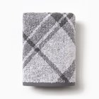 Полотенце махровое «Этель. Клетка», 50×90 см, хлопок 100%, серое - Фото 6