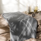 Полотенце махровое «Этель. Клетка», 50×90 см, хлопок 100%, серое - Фото 3