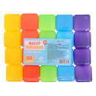 Кубики детские, пластиковые, цветные, 20 штук, 4×4 см - Фото 10