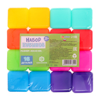 Кубики детские, пластиковые, цветные, 16 штук, 4×4 см - Фото 6