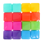 Кубики детские, пластиковые, цветные, 16 штук, 4×4 см - Фото 7