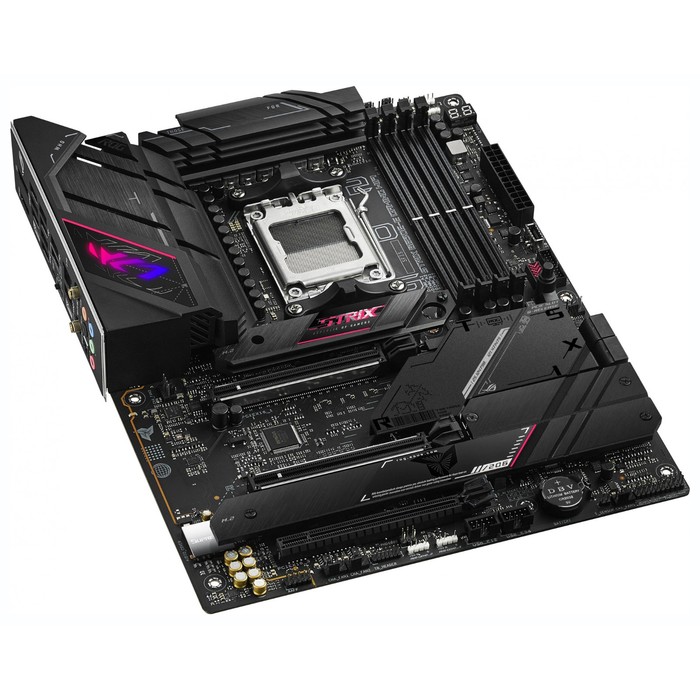 Материнская плата Asus ROG STRIX B650E-E GAMING WIFI SocketAM5 AMD B650 4xDDR5 ATX AC`97 8c   107040 - фото 51644420