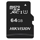 Карта памяти microSDXC 64GB Hikvision HS-TF-C1(STD)/64G/Adapter + adapter - фото 51665003