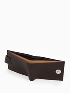 Портмоне мужское на магните, отдел для карт, купюр, коричневый - Фото 8