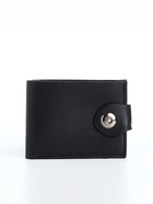 Портмоне мужское «Бадр», на кнопке, отдел для карт, монет, чёрное - Фото 5