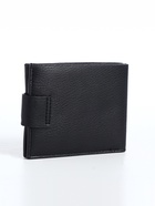 Портмоне мужское «Бадр», на кнопке, отдел для карт, монет, чёрное - Фото 6