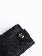 Портмоне мужское «Бадр», на кнопке, отдел для карт, монет, чёрное - Фото 4