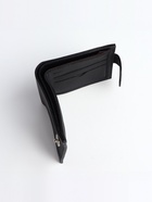 Портмоне мужское «Бадр», на кнопке, отдел для карт, монет, чёрное - Фото 3