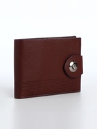 Портмоне мужское «Бадр», 2 отделения, на магните, коричневое - Фото 7