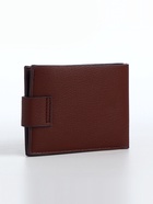 Портмоне мужское «Бадр», 2 отделения, на магните, коричневое - Фото 6