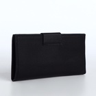 Портмоне мужское «Кайс», на магните, отдел для карт, монет, чёрное - Фото 7