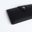 Портмоне мужское «Кайс», на магните, отдел для карт, монет, чёрное - Фото 5
