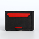 Зажим для купюр, карт, чёрный - Фото 3