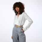 Ремень женский с винтом, 110×3 см, классическая пряжка в ремня, бежевый - Фото 2