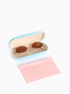 Футляр для очков на хлопушке, с принтом, размер 16×6×3 см, голубой - Фото 2