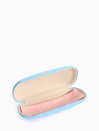 Футляр для очков на хлопушке, с принтом, размер 16×6×3 см, голубой - Фото 5