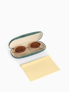 Футляр для очков на хлопушке, с рисунком, размер 16×6×3 см, зелёный - Фото 2