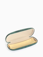 Футляр для очков на хлопушке, с рисунком, размер 16×6×3 см, зелёный - Фото 4