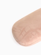 Футляр для очков на хлопушке, с рисунком, размер 16×6×3 см, бежевый - Фото 3