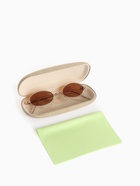 Футляр для очков на хлопушке, размер 16×6×3 см, бежевый - Фото 2