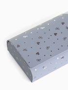 Футляр для очков на магните, с принтом, размер 15.5×6×3 см, голубой - Фото 3