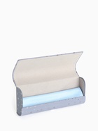 Футляр для очков на магните, с принтом, размер 15.5×6×3 см, голубой - Фото 4