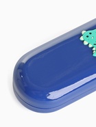 Футляр для очков на хлопушке, однотонный, размер 16×6×3.5 см, синий - Фото 3