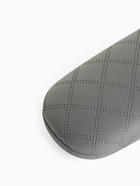 Футляр для очков на хлопушке, в клетку, размер 16×6×3 см, серый - Фото 3