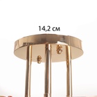 Люстра «Аббелла», 3×40 Вт Е27, золото, МОДЕЛЬ: 2612381 - фото 30812987